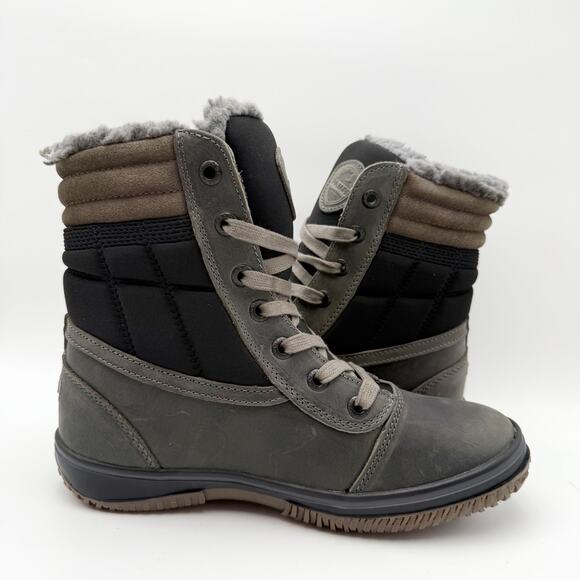 Pajar Mens Canada Trooper 3.0 Ankle Boots EU 40 US 7 Grey Black Waterproof NIB main image 11